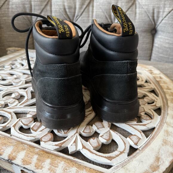 Dr. Martens Rakim Black Ankle Boots Men’s 9 Women’s 10